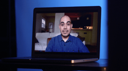 Person on a Laptop screen video