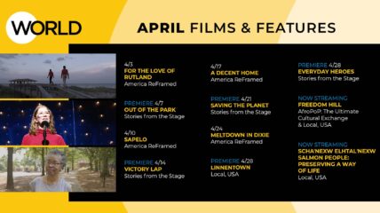 April Films and Features on WORLD