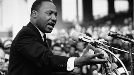 Martin Luther King Jr. Making Speech