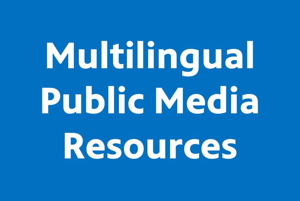 Multilinual Public Media Resources