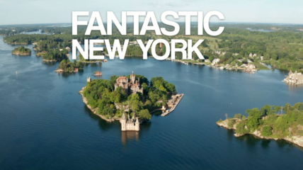 Fantastic New York Photo of Boldt Castle on an island in the St. Lawrence River