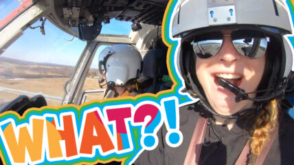 What?! Jen Indovina explores the career of helicopter pilot