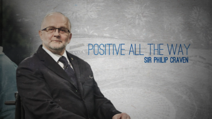 Positive All Way. Sir Philip Craven pictured