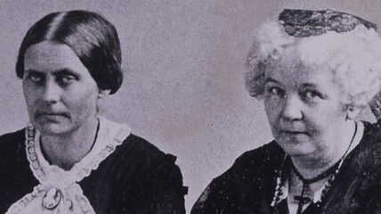 Susan B. Anthony and Elizabeth Cady Stanton