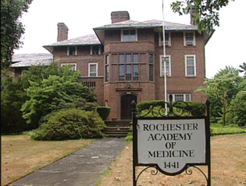 Edmund Lyon House, now the Rochester Academy of Medicine