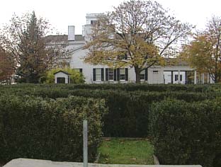 Rose Hill Mansion, Back of the House