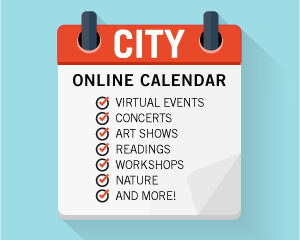 CITY Online Event Calendar with event categories to search