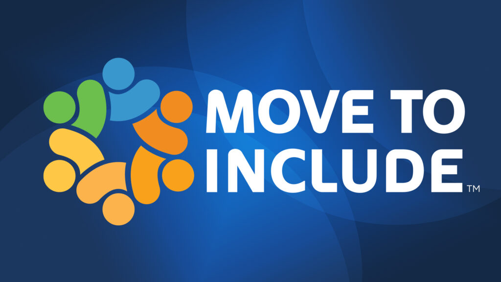 Move to Include (TM) Logo connected to the local WXXI Move to Include efforts
