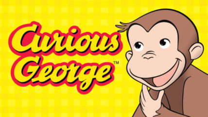 Curious George with Graphic of PBS KIDS Curious George