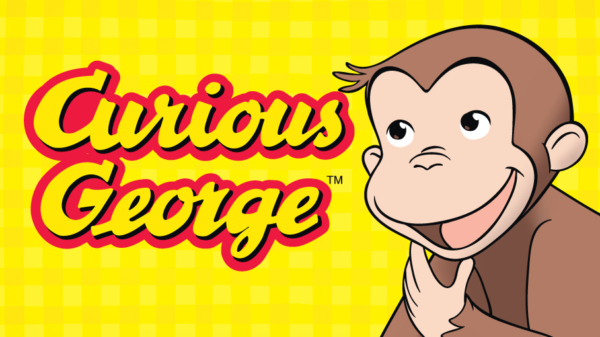 Curious George with Graphic of PBS KIDS Curious George