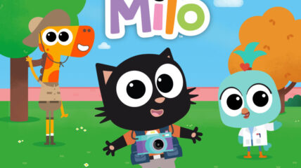 Milo With Lofty, Milo and Lark pictured