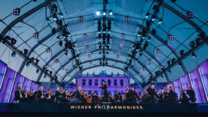 the stage of the Vienna Philharmonic