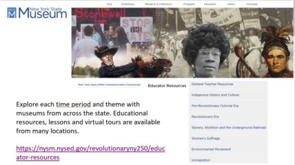 NYS Museum Resources