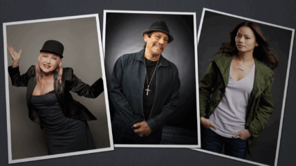 Had shots of Jamie Chung, Cyndi Lauper, and Danny Trejo