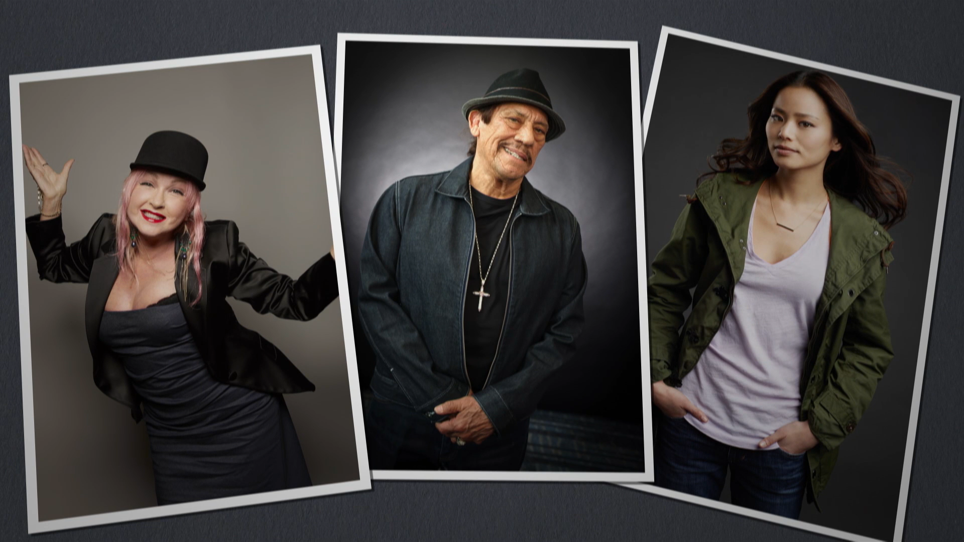 Had shots of Jamie Chung, Cyndi Lauper, and Danny Trejo