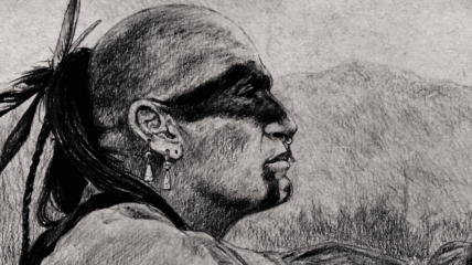 Tsi'yu-gunsini or Dragging Canoe Cherokee Chief