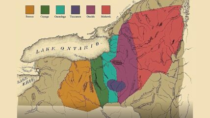 Haudenosaunee Confederacy Historic Map